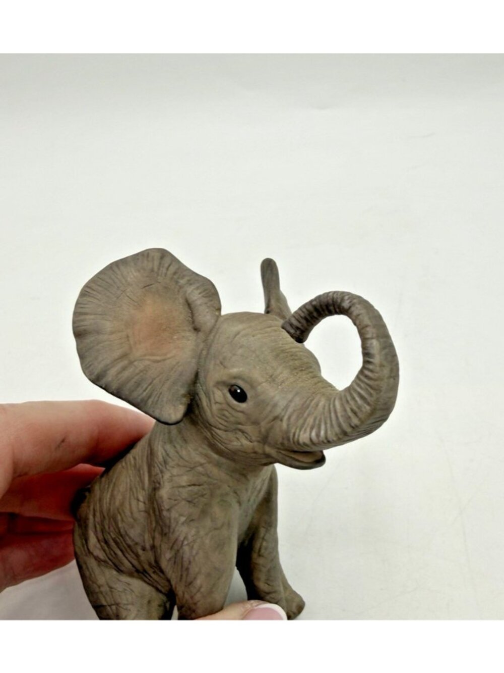 Vintage Lenox Smithsonian African Baby Elephant Showering Figurine 1993 - Picture 11 of 16